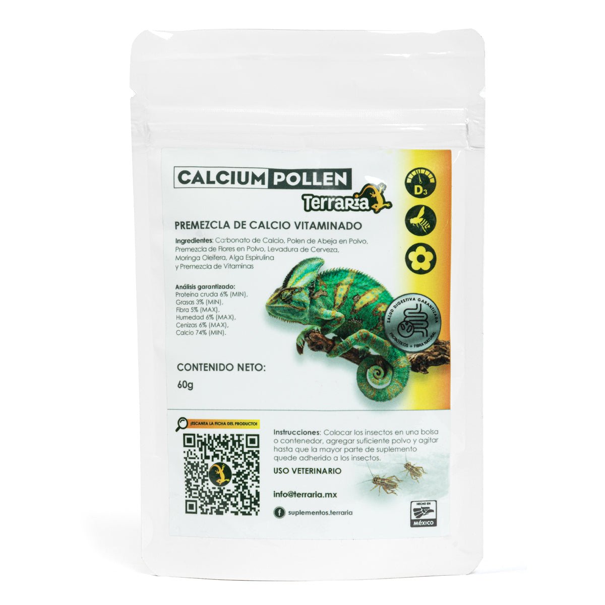 Calcio Terraria 60g - alfareptiles